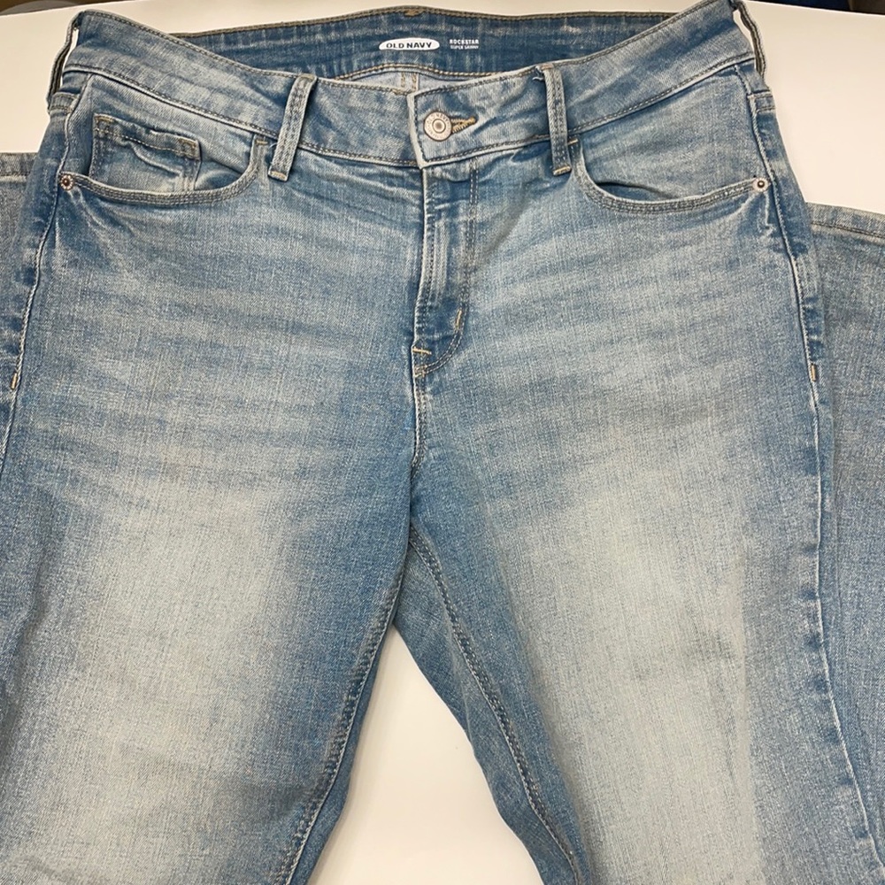 Old navy rockstar super skinny  jeans